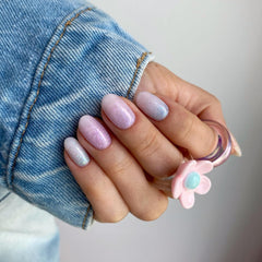 Lakier UV do paznokci Semilac Hybrid 240 Icy Waterfall 7ml, kolekcja Seaqueen