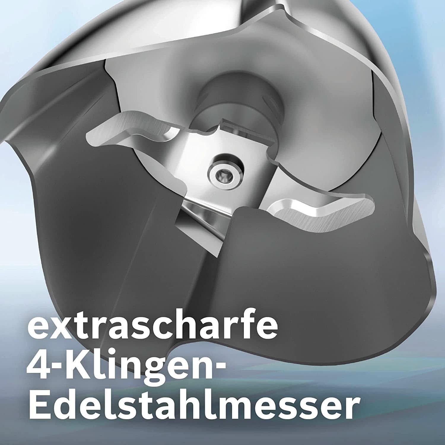 Bosch Stabmixer Ergomaster Serie 6 MSM6M623, 10 Jahre Motorgarantie, Edelstahl-Klingen, Verschleiãÿfreie Keramik-Kupplung, Luftkühlung, Zerkleinerer, Kartoffelstampfer, Schneebesen, 1000 W, Edelstahl Bucatarie Naty Shop