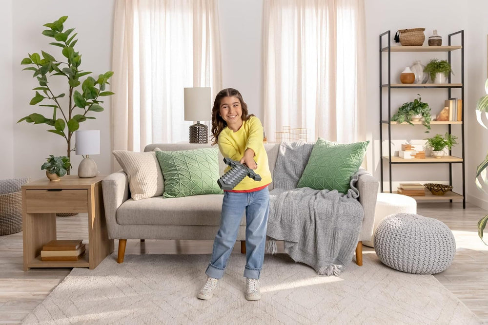 Colecția de accesorii pentru jucării Mattel Minecraft Battle în design pixelat pentru jocuri de rol (stiluri diferite), JCV19, [Multicolor] Action figures Naty Shop