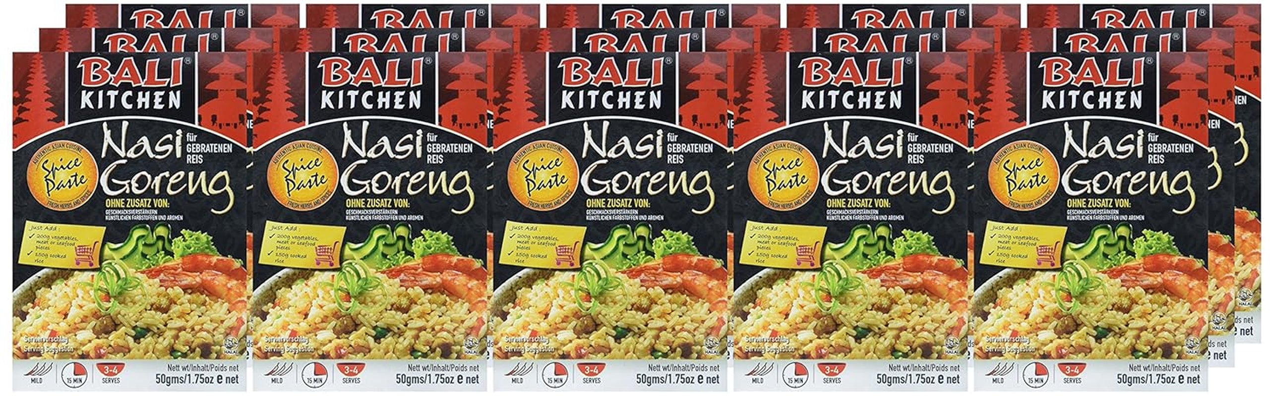 Nasi Goreng, opakowanie 15 szt. (opakowanie 15 x 50 g)