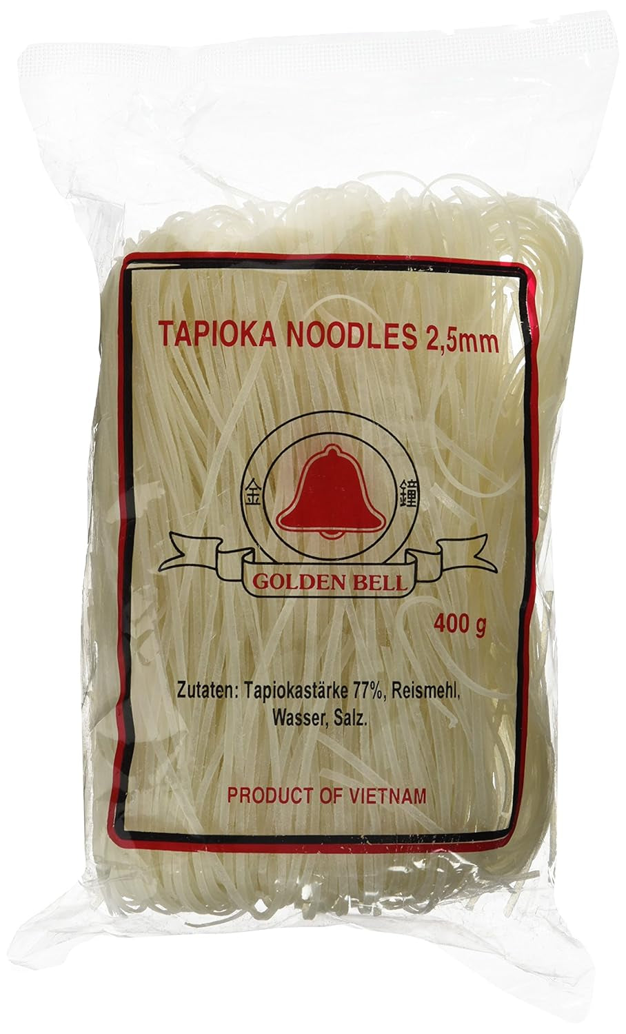 Fidea de orez cu tapioca 2,5 mm (Huû tieáu nam vang) (1 x 400 g)