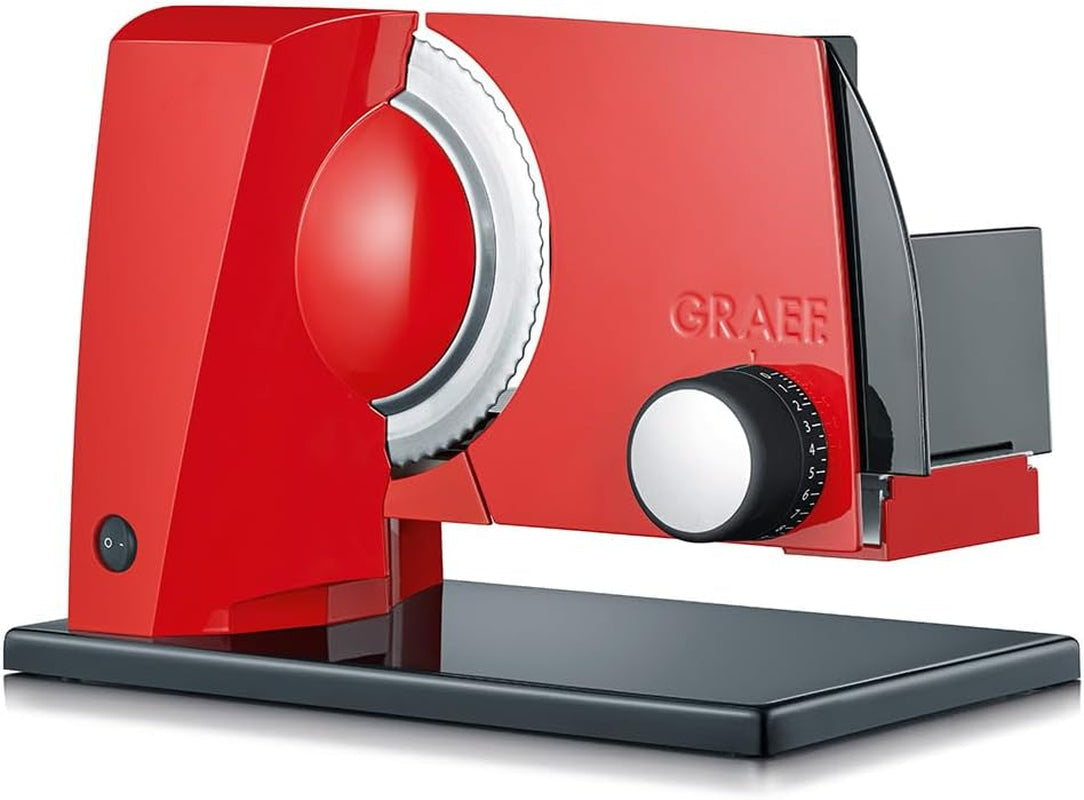 GRAEF Sliced Kitchen S11000, elektryczna krajalnica Rasnite i krajalnice Naty Shop Red