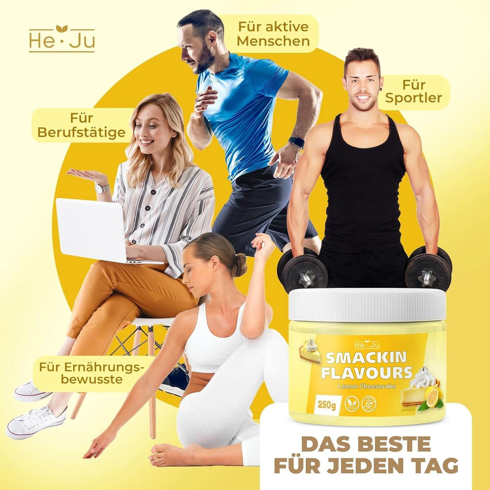 He-Ju Pudră aromatizantă Lemon Cheesecake, 250 grame Arome Naty Shop