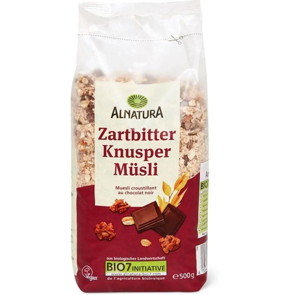 Chrupiące ciemne musli, 500 g