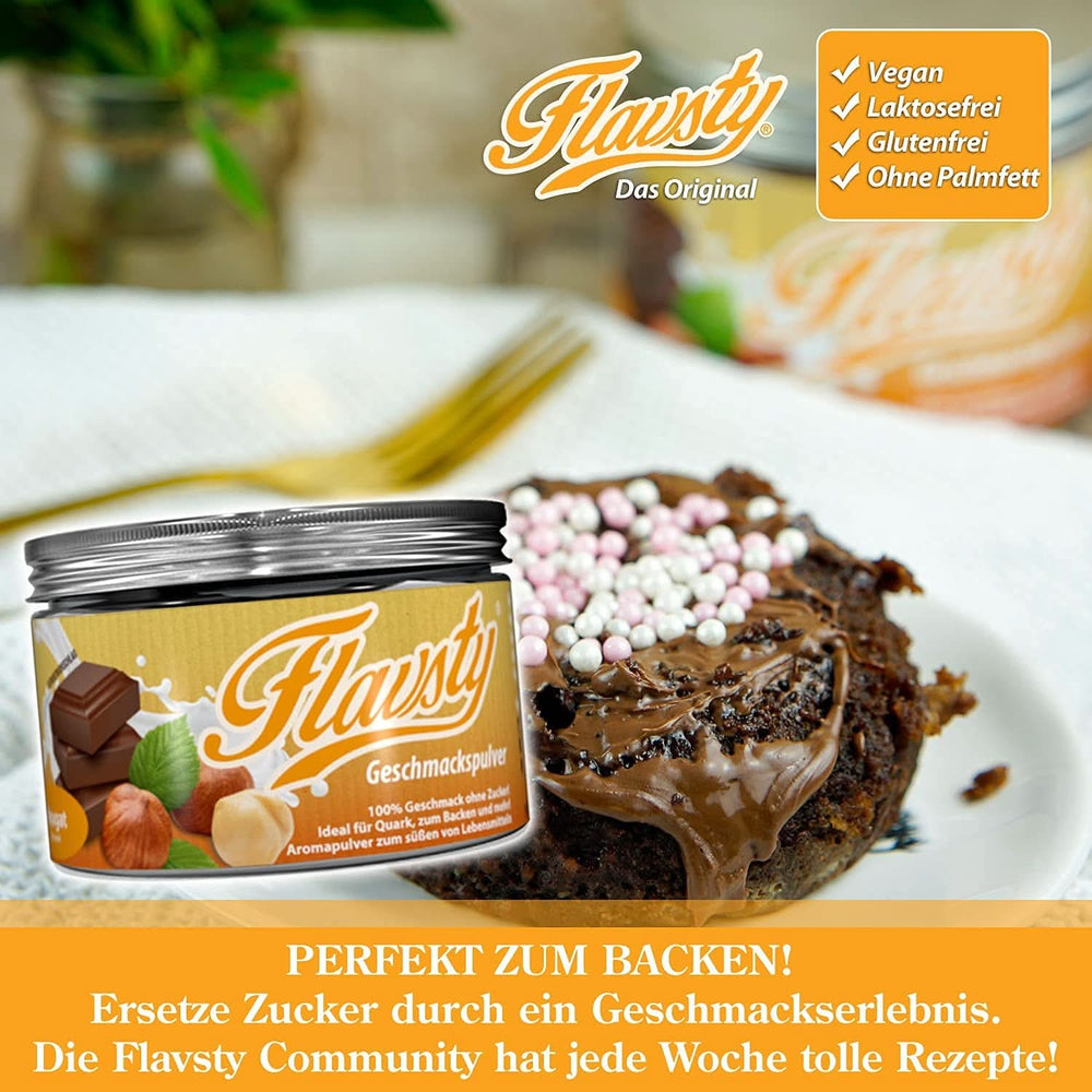 Flavsty® Flavour Powder Marcepan, torebka 50 gram (10 porcji) Flavours Naty Shop