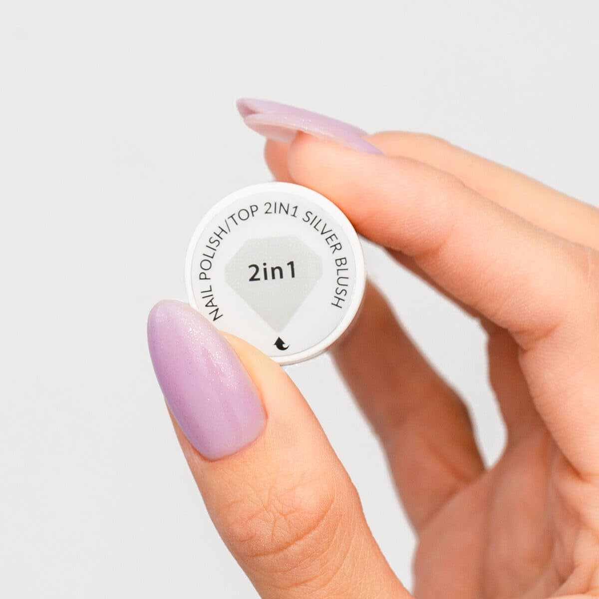 Lakier do paznokci Semilac Top Classic SILVER BLUSH 7 ml