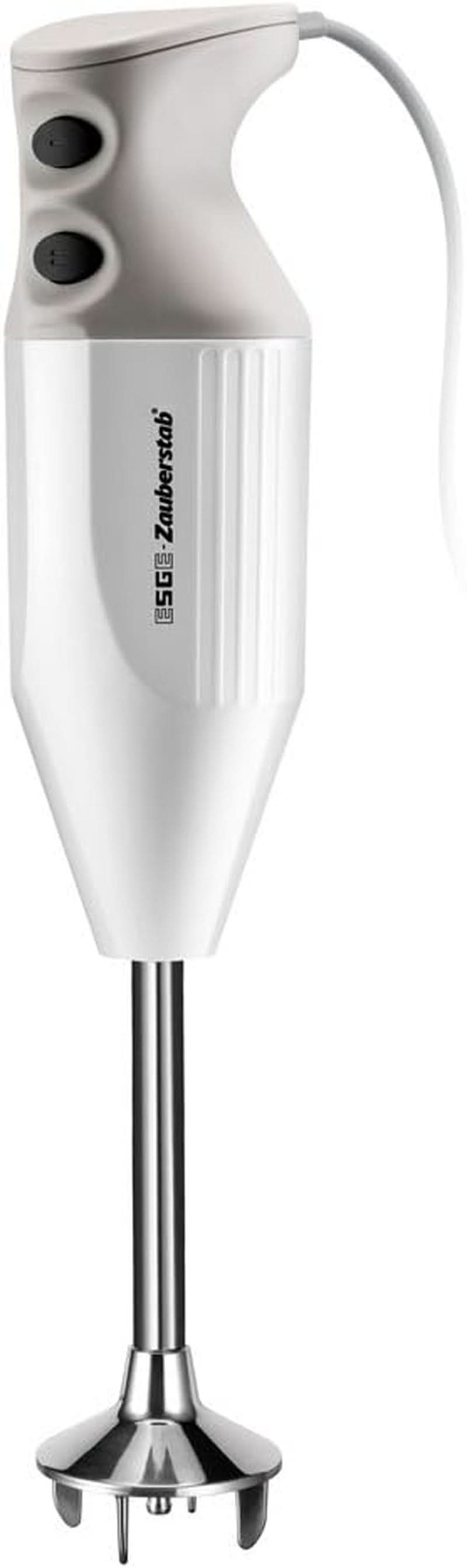 Esge-Zauberstab M 122 S, Stabmixer Weiß, Mit Zubehör, Bis 14,000 U/Min, 90310 Kitchen Naty Shop