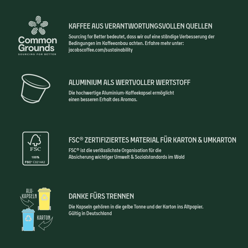 Jacobs Kaffeekapseln Lungo Classico, Megapack XXL, Intensität 6/12, 5 x 40 Getränke, Nespresso* kompatible Kaffee Kapseln, 200 Kapseln