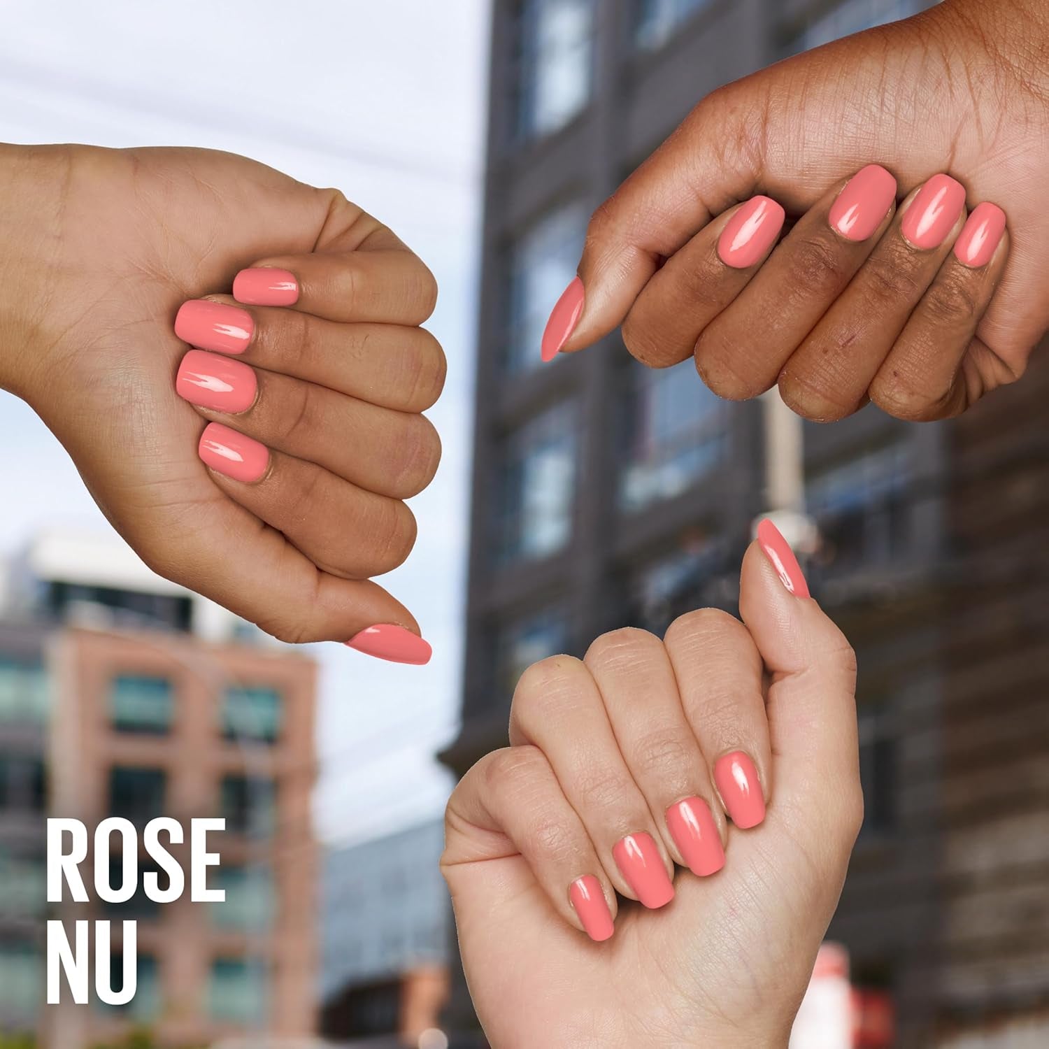 Maybelline New York Super Stay Ink Bonder 135 Nude Rose - długotrwały lakier do paznokci zapewniający mocne paznokcie i intensywny kolor, 12,3 ml