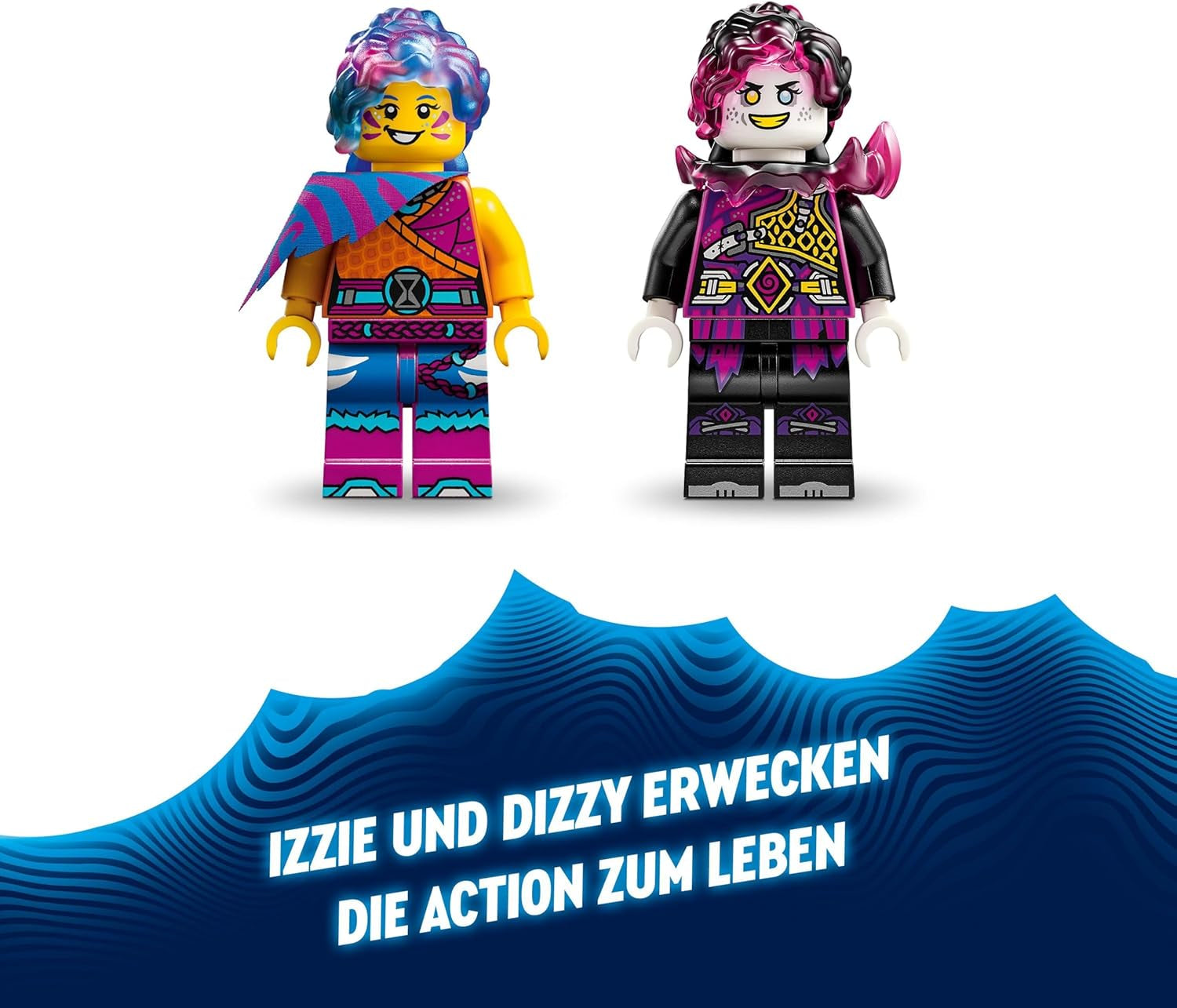 LEGO Dreamzzz 3 w 1 Zwierzęta Izzie Dream, magiczne jajko z minifigurkami Izzy'ego i Dizzy'ego oraz figurkami zwierząt, zestaw fantasy, prezent dla dziewcząt i chłopców w wieku 8 lat 71481 Zestawy do budowania Besuche w sklepie LEGO