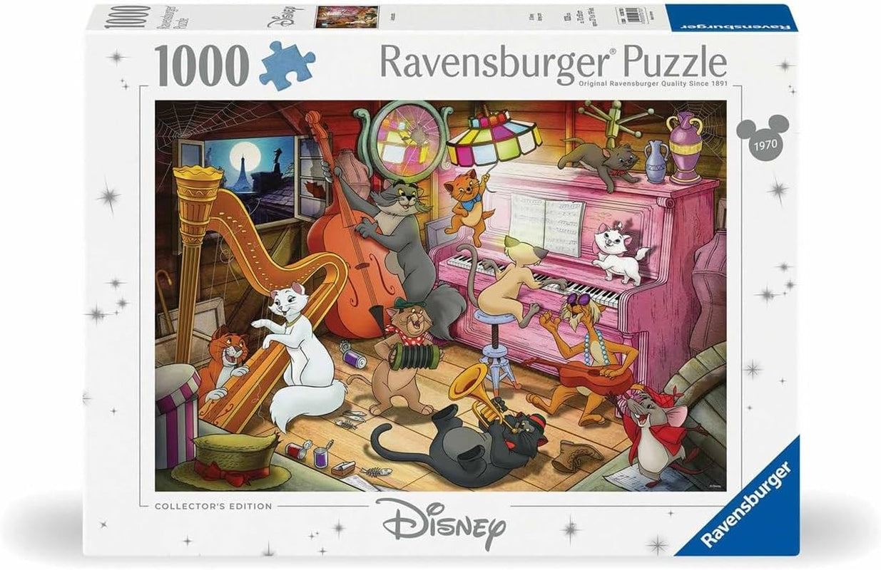 Ravensburger 12000753 Puzzle Aristocats 1000 elementów Puzzle Naty Shop