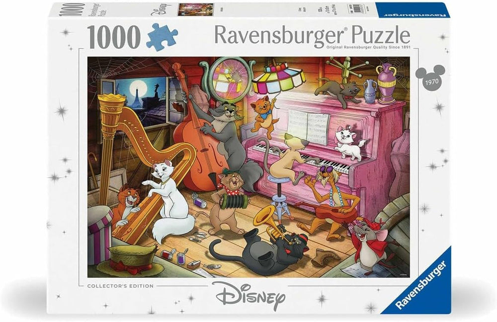 Ravensburger 12000753 Puzzle Aristocats 1000 elementów Puzzle Naty Shop