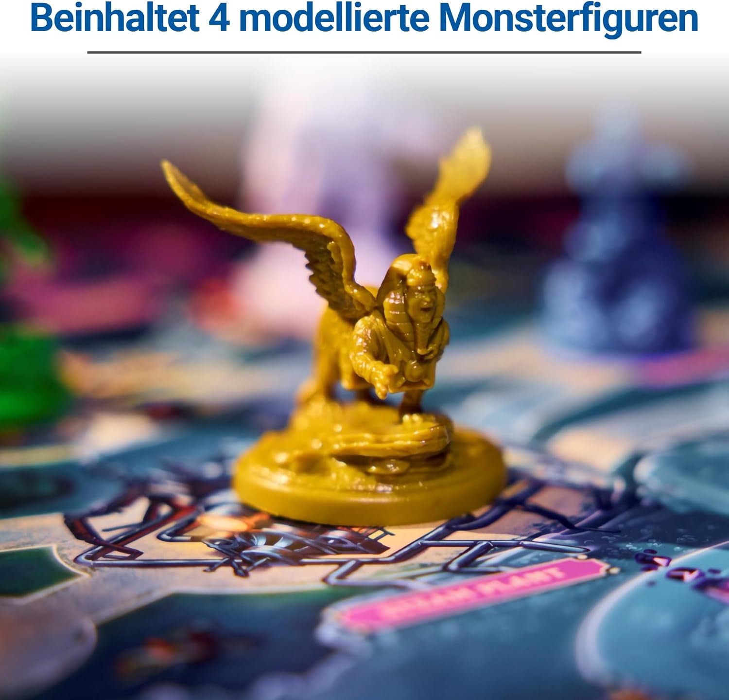 Ravensburger 22892 - Horrified: World of Monsters - Kooperacyjna i wciągająca gra planszowa dla dzieci w wieku od 10 lat na wieczory gier z przyjaciółmi lub rodziną dla 1-5 fanów Przerażony