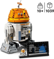 Figurka LEGO Star Wars 75416 Ahsoka Astromech Droid Chopper (C1-10P) - zabawka z ruchomą głową, odłączanymi ramionami i centralnym kołem - prezent dla fanów Ahsoki, chłopców i dziewcząt powyżej 10 lat Zestawy do budowania Besuche den LEGO-Store