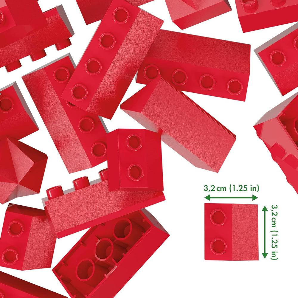 Zestaw Hubelino 124-teiliges Dachsteine