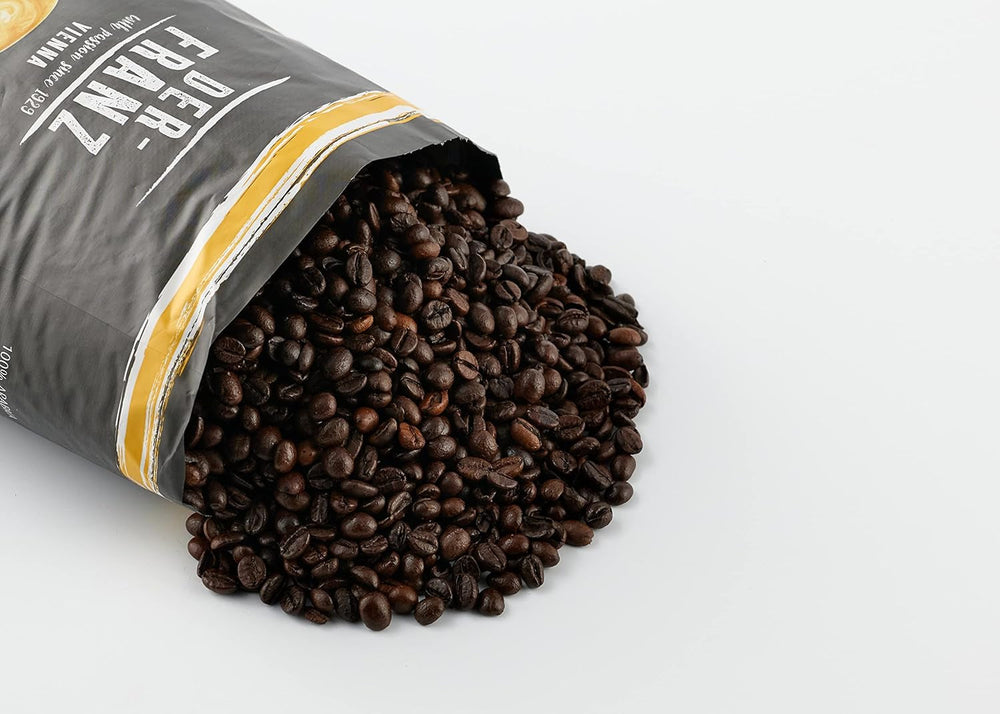 DER-FRANZ Śmietanka kawowa, Intensywność 4/5, 100% Arabika, całe ziarna kawy Coffee Naty Shop