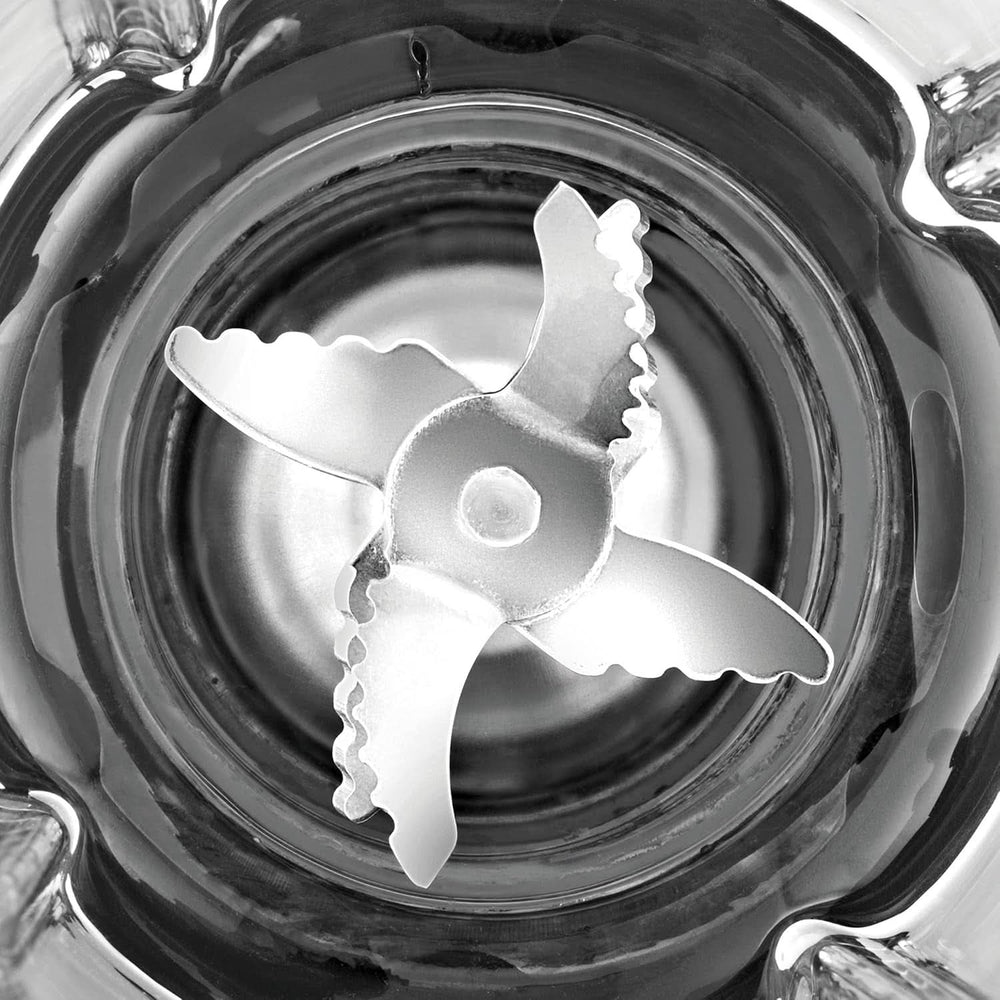 WMF Küchenminis Kompaktmixer, Mini mikser stojący, 400 Watt, mikser stojący Klein, Glasbehälter 0,8 L, Pulsstufe, Cromargan Matt Kitchen Naty Shop