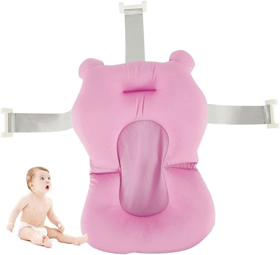 Pernă de sprijin pentru baie pentru bebeluși, previne alunecarea, moale, uscare rapidă, reglabilă Mama si Copilul Naty Shop
