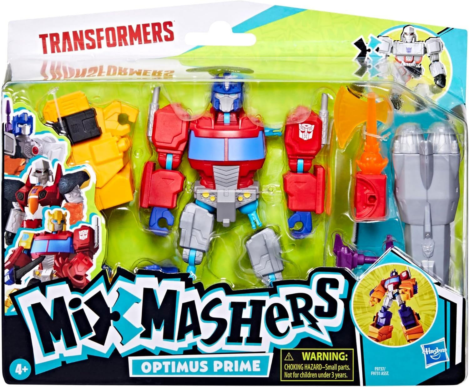 Transformers Mixmashers Optimus Prime Konfigurowalne figurki i akcesoria Deluxe Figurki Naty Shop