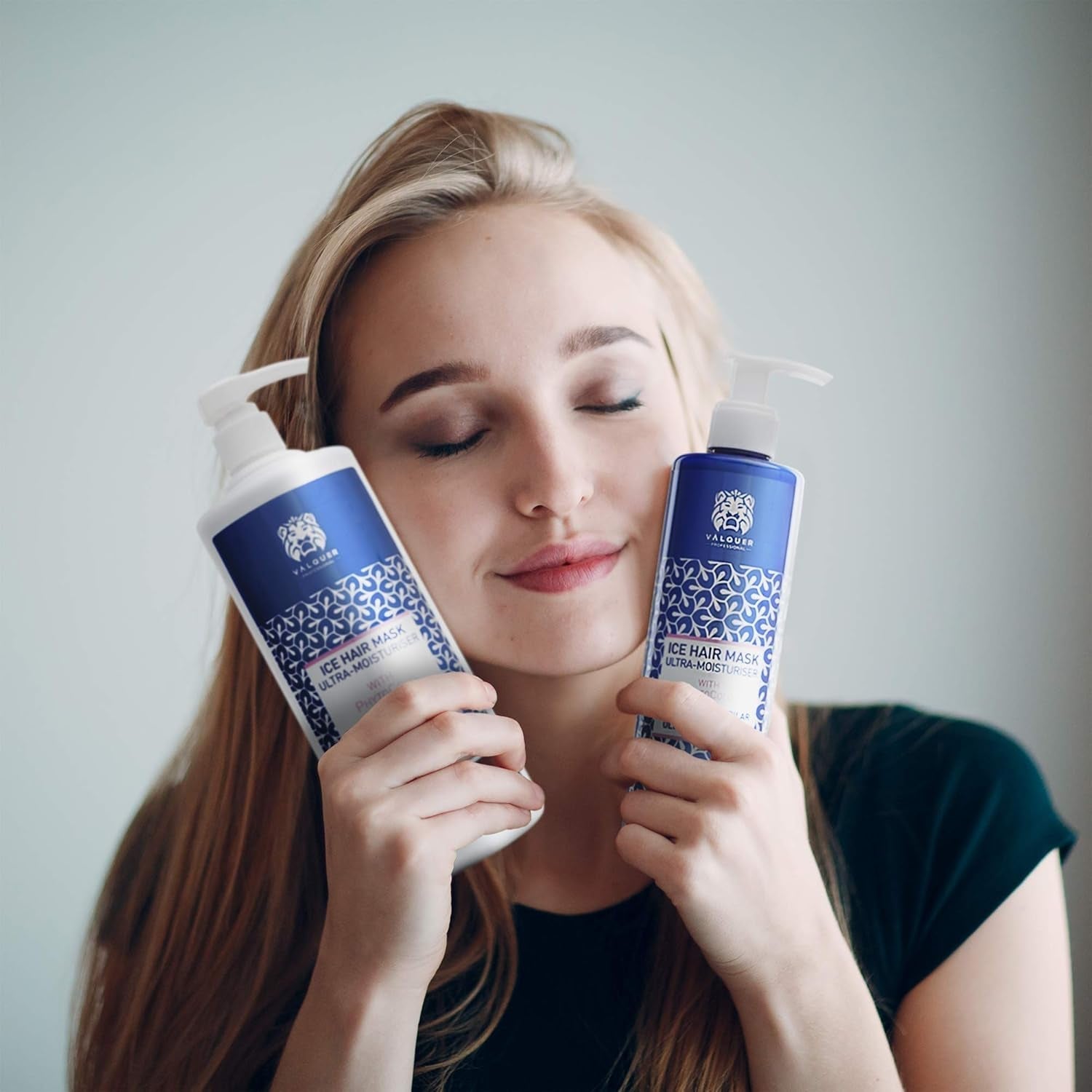 Valquer Profesional Ice Hair Mask - Mască de păr ultrahidratantă fără sulfați, săruri și siliconi Masca de par Naty Shop