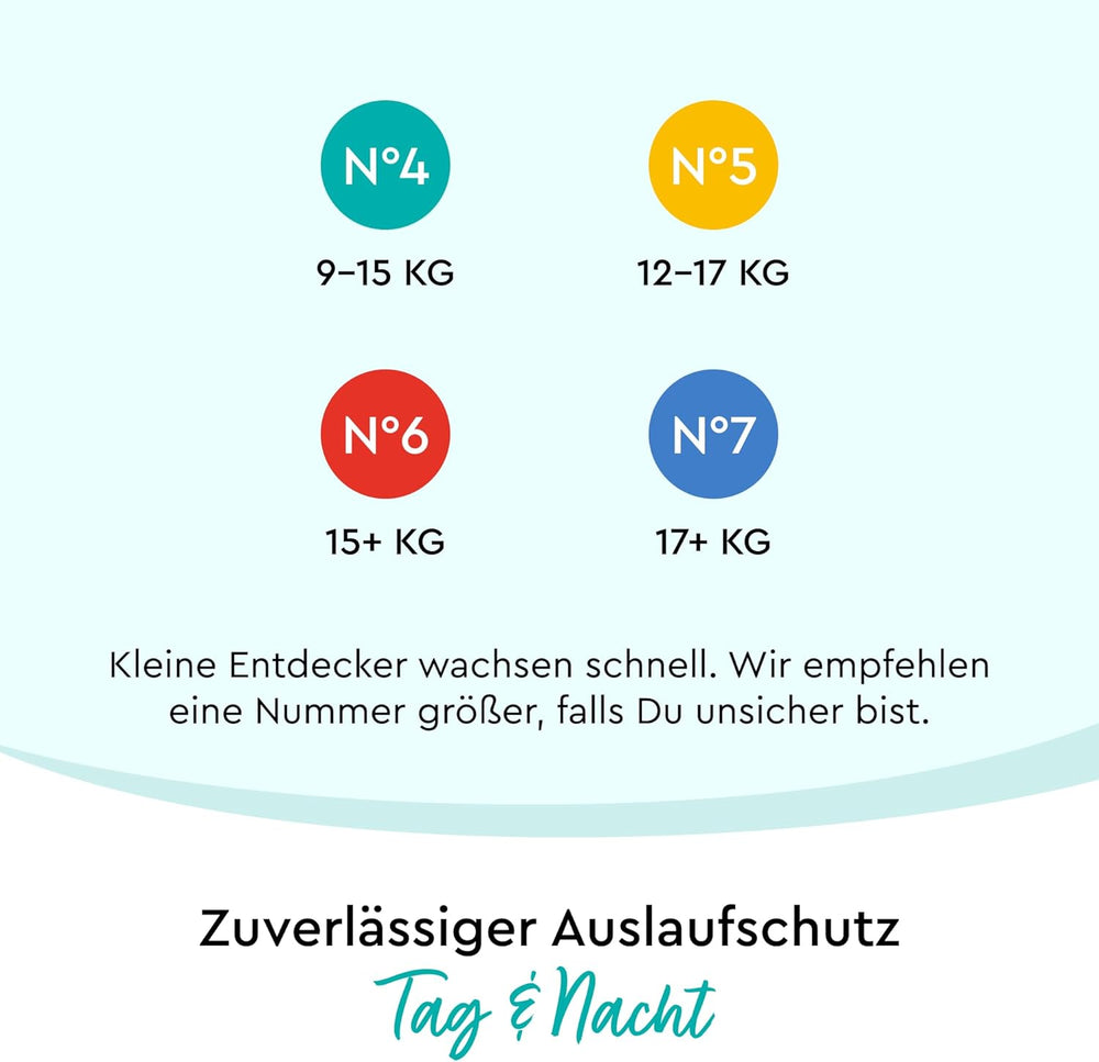Spodnie LILLYDOO przyjazne dla skóry, rozmiar 5 (12-17 kg), opakowanie miesięczne (105 sztuk)