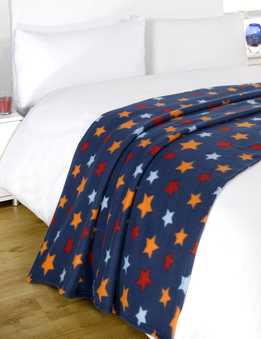 DREAMSCENE pătură confortabilă pătură pufoasă pătură fleece - living pătură cald iarna moale, canapea pătură, pătură canapea, pătură cuddly copii, living & pături cuddly 120X150Cm, canapea arunca pătură gri stele Paturi si Cuverturi Besuche den DREAMSCENE-Store Multicolor 120 X 150 Cm