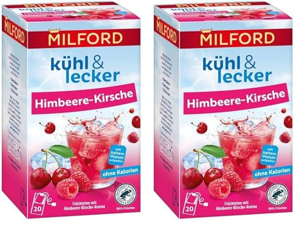 MILFORD Răcoritor și delicios Maracuja-Vanilie | Ceai de fructe cu aromă de maracuja-portocală-vanilie | 18 pliculețe de ceai