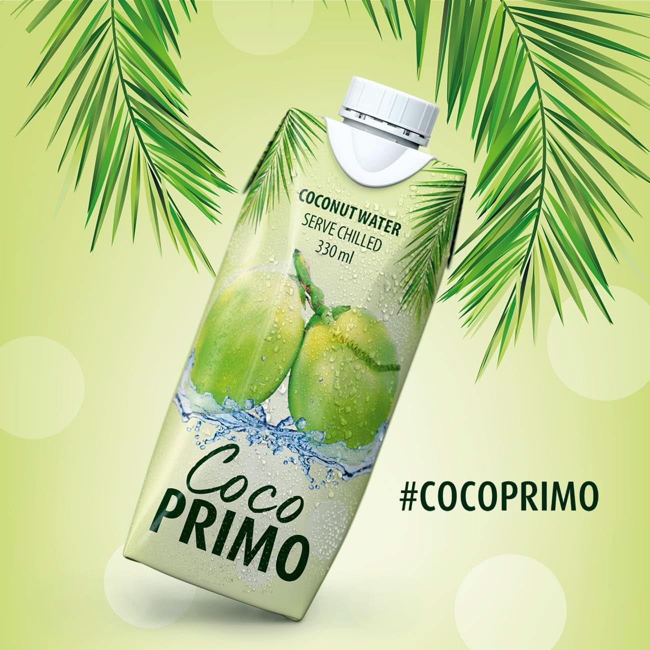 Woda kokosowa, czysta, napój dla sportowców, gasi pragnienie, 12 x 330ml napojów bezalkoholowych Naty Shop