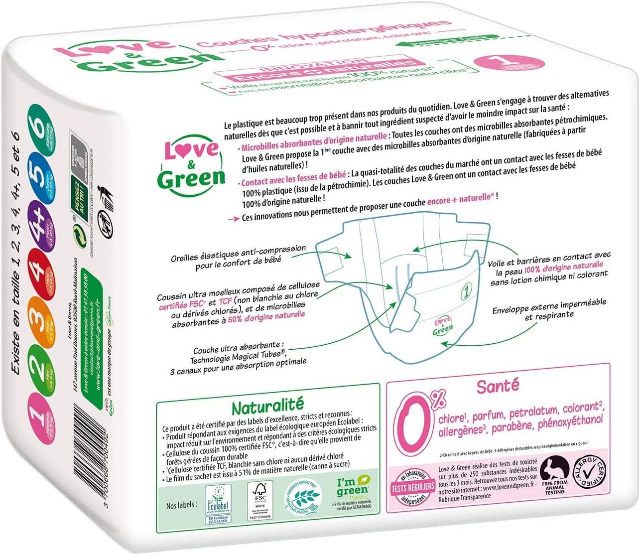 Love&Green, Pieluszki dla dzieci, Hipoalergiczny Sklep Naty dla Mamy i Dziecka