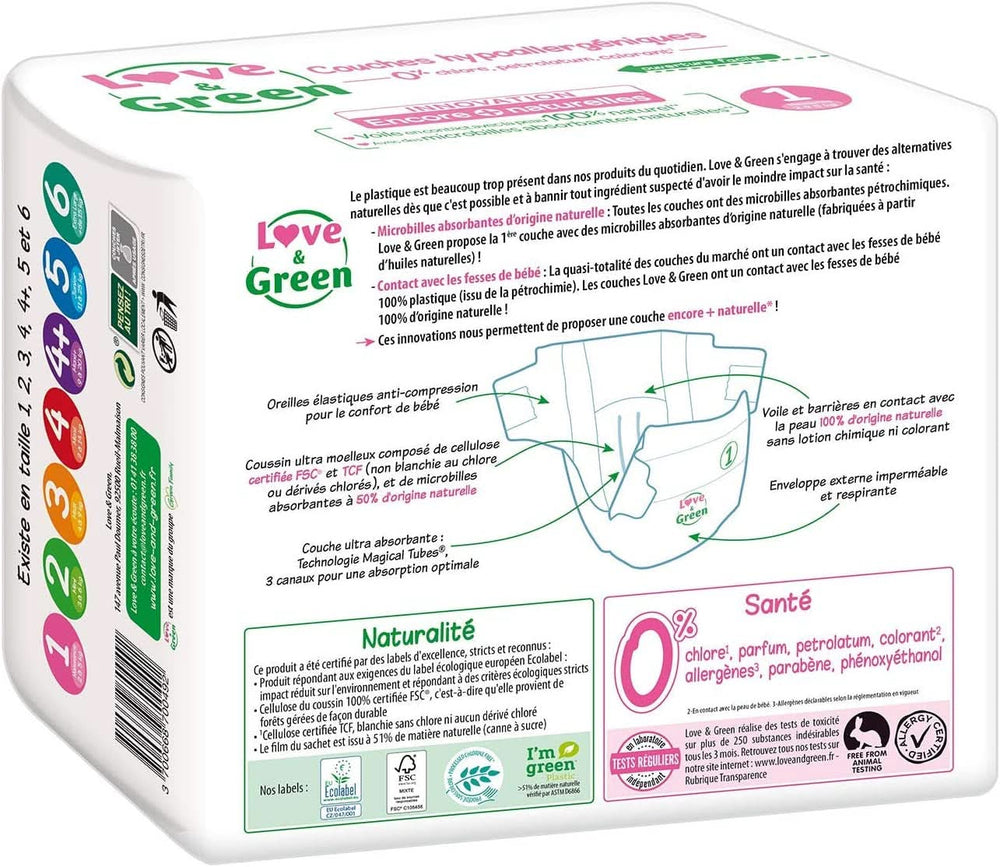 Love&Green, Pieluszki dla dzieci, Hipoalergiczny Sklep Naty dla Mamy i Dziecka
