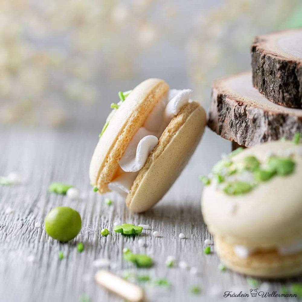 Super Streusel, Lucky Charms, posypka z zielonego cukru, 90 gramów posypki Naty Shop