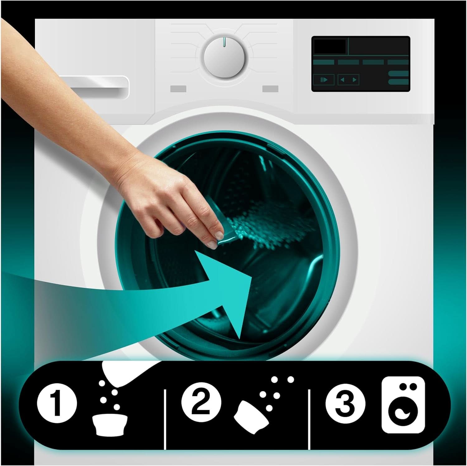 Lenor Unstoppables zapach do prania Fresh 510G - Świeżość dla wszystkich tekstyliów, nawet tych sportowych. Proszki do prania Naty Shop