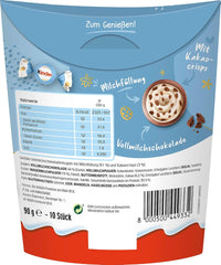 Kinder Balls Milk & Crispy Bits Sensations 90g – Kulki z mlecznej czekolady z nadzieniem mlecznym i kawałkami kakao – Wielkanocna czekolada, Wielkanocne słodycze – Wielkanocny prezent i pamiątka