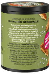 Ostmann Gewürze - Zróbmy jak kurczak | Hähnchen-Geschmack für ungewürzte Fleischersatzprodukte | Gewürzsalz für Tofu i Sojachunks | 90 g w koszu Metalldose