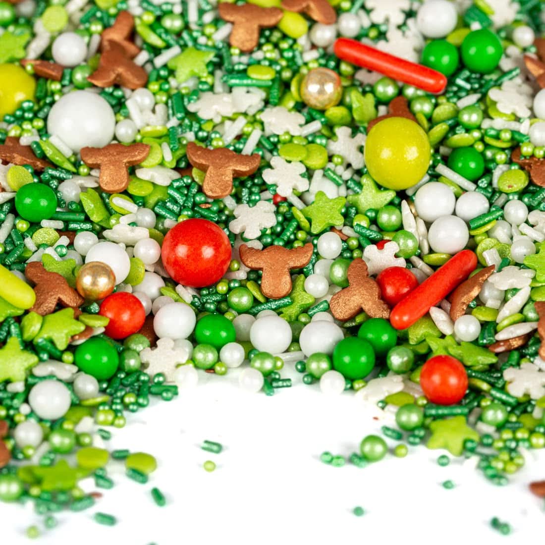 Super Streusel Hohoho, posypka świąteczna, 90 gramów Posypka Naty Shop 90 gramów