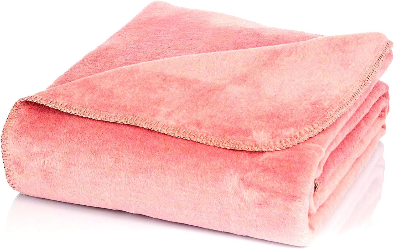 Glart przytulny koc prosty bordowy koc na sofę 130X170 cm, miękki i ciepły wełniany koc wyjątkowo puszysty jak koc na sofę koc na sofę, przytulny koc, pluszowy koc na sofę, U1B Łóżka i koce Glart Uni-Altrosé