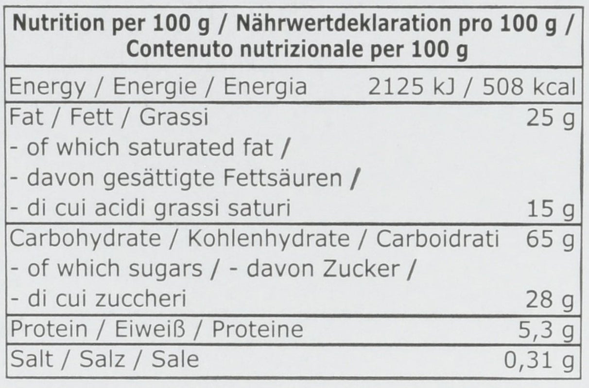 Fursecuri daneze cu unt și fursecuri cu ciocolată, Fursecuri daneze cu unt, Mix pentru biscuiți la conservă, 500 g