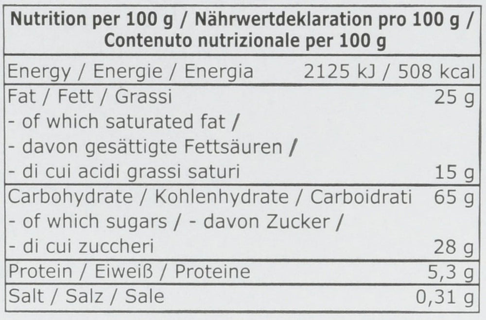 Fursecuri daneze cu unt și fursecuri cu ciocolată, Fursecuri daneze cu unt, Mix pentru biscuiți la conservă, 500 g