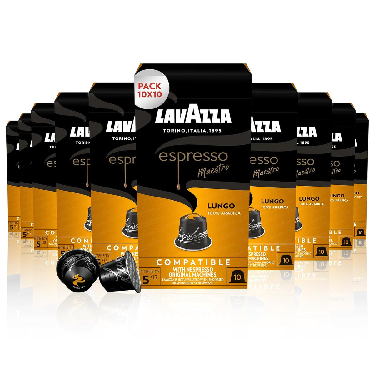 Lavazza Espresso Maestro Lungo 10 x 10 Kapseln
