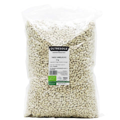, Organiczna fasola cannellini 5 kg, organiczne rośliny strączkowe z kontrolowanych upraw, bogata w zboża Naty Shop Default Title