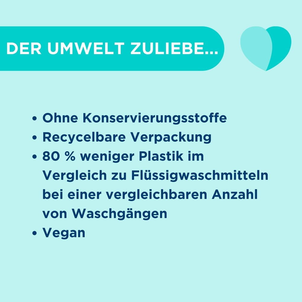 Arkusze detergentowe Dr Beckmann MAGICZNE LIŚCIE KOLOR | Wstępnie dozowane i rozpuszczalne w wodzie arkusze do prania | Oszczędność miejsca i łatwość użycia | 25 arkuszy środków do prania Naty Shop