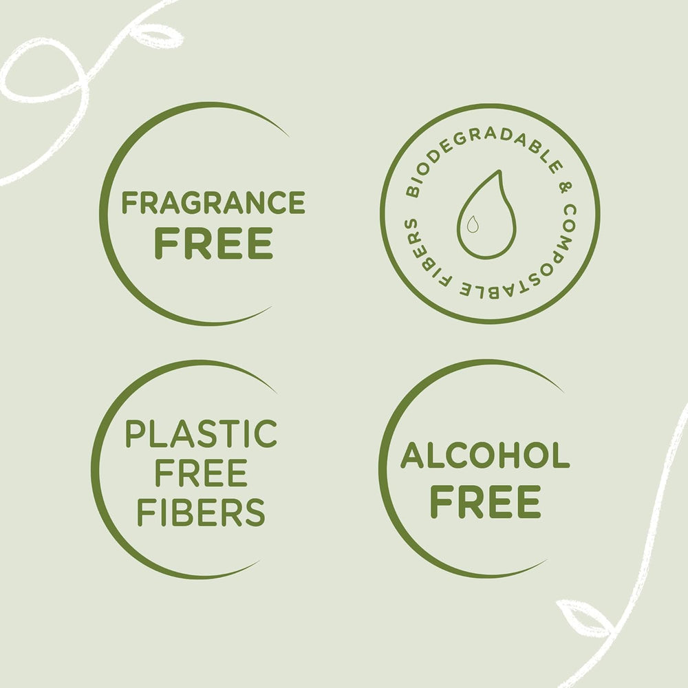 Lingette Coton À L'Eau 60 szt