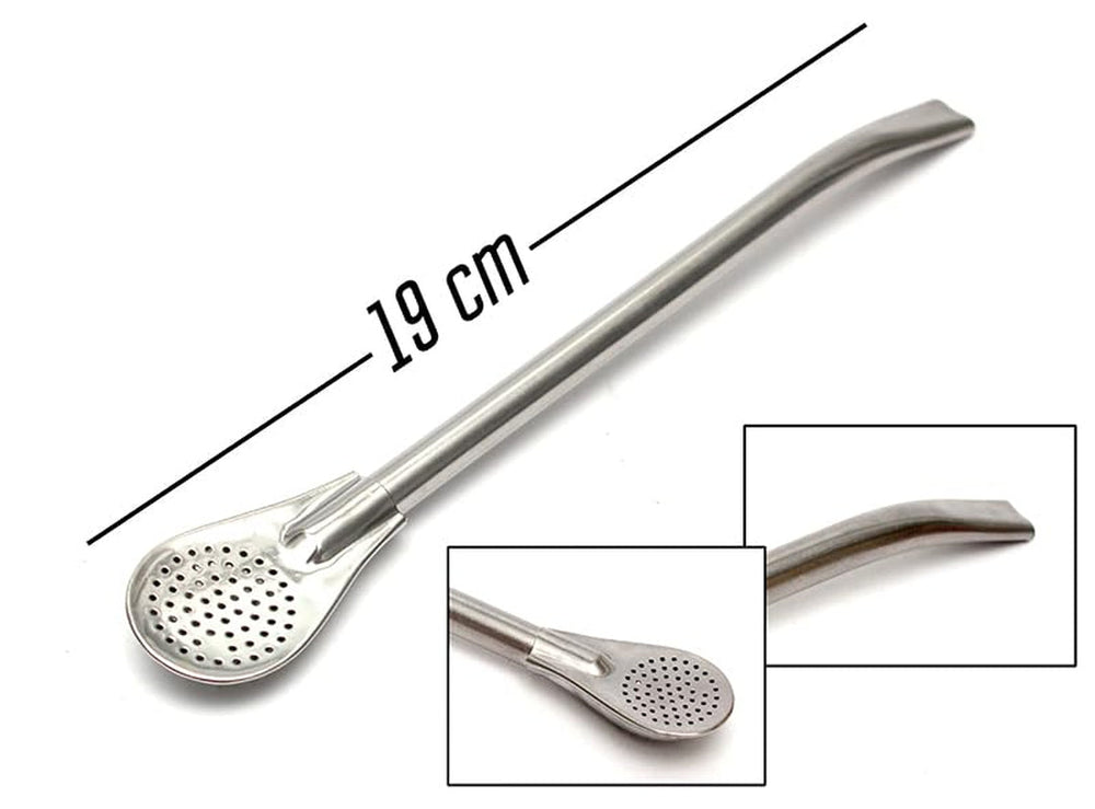 Set de ceai Yerba Mate pentru 2 persoane – Mas Energia Guarana 400 g – Cană din ceramică Marmol Blue 350 ml – Bombilla din oțel inoxidabil 19 cm – Ceai vrac 2 x 200 g