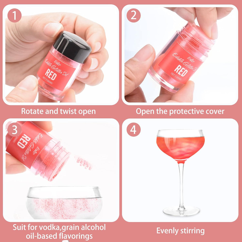 Shimmer Glitter Dust, Glitter comestibil, 30 grame Naty Shop