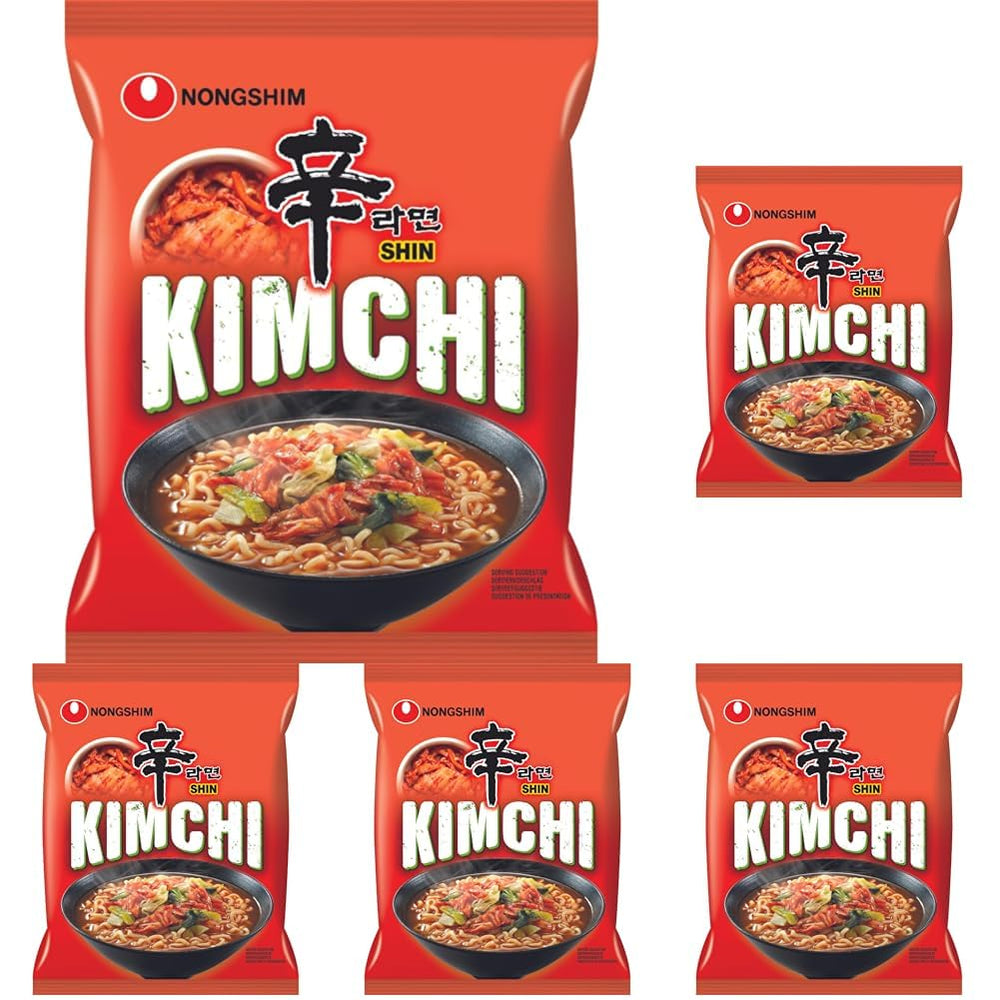 NONGSHIM - Zupa błyskawiczna z makaronem Kimchi - (1 x 120g)