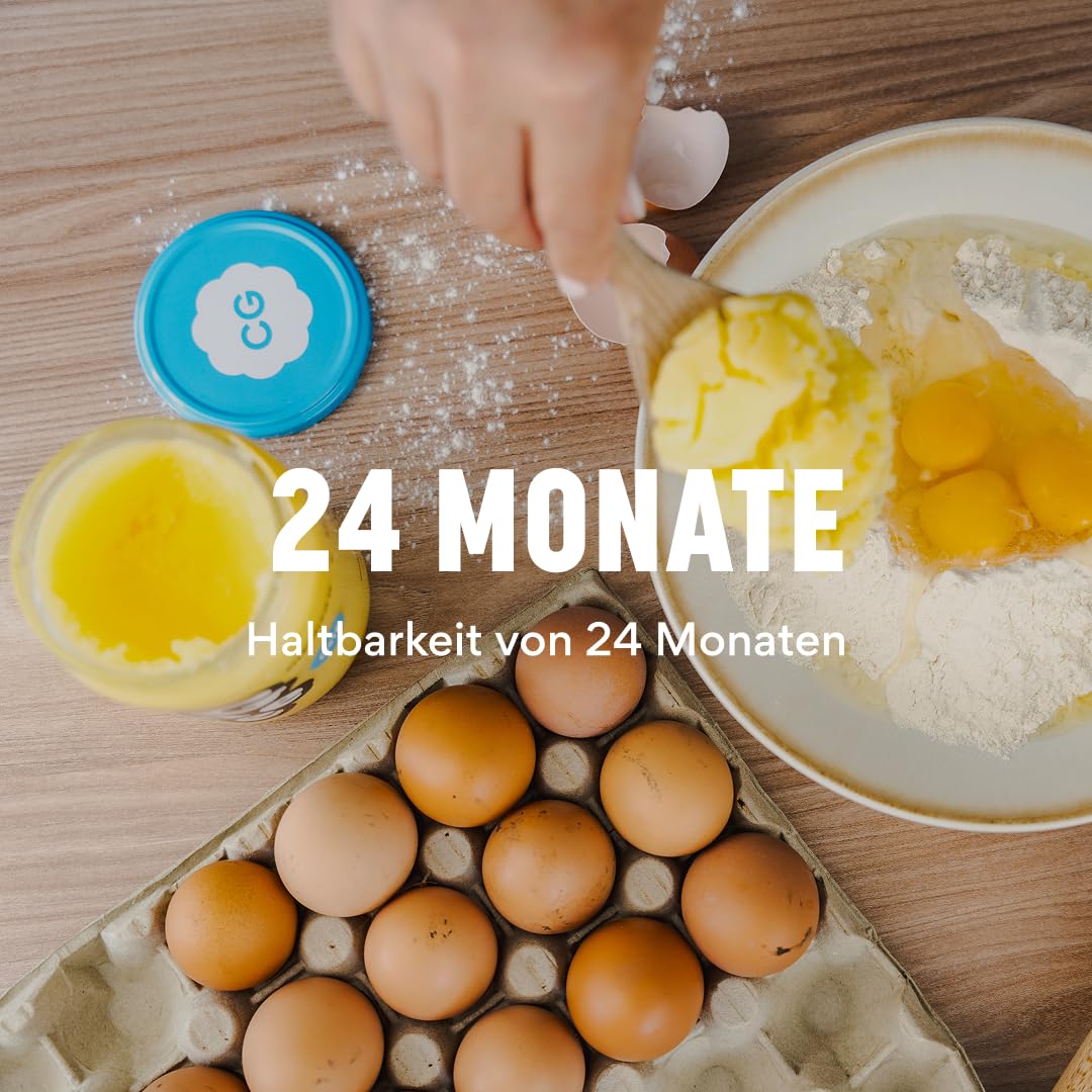 Masło Ghee BIO 600 g - Idealne do smażenia i pieczenia. Nie zawiera laktozy