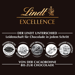 Lindt Excellence Sweet Salted Wood - tabliczka ciemnej czekolady 100g - intensywny aromat kakaowy
