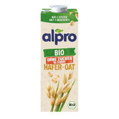 Alpro Bio Haferdrink Without Sugar - Napój roślinny z płatkami owsianymi