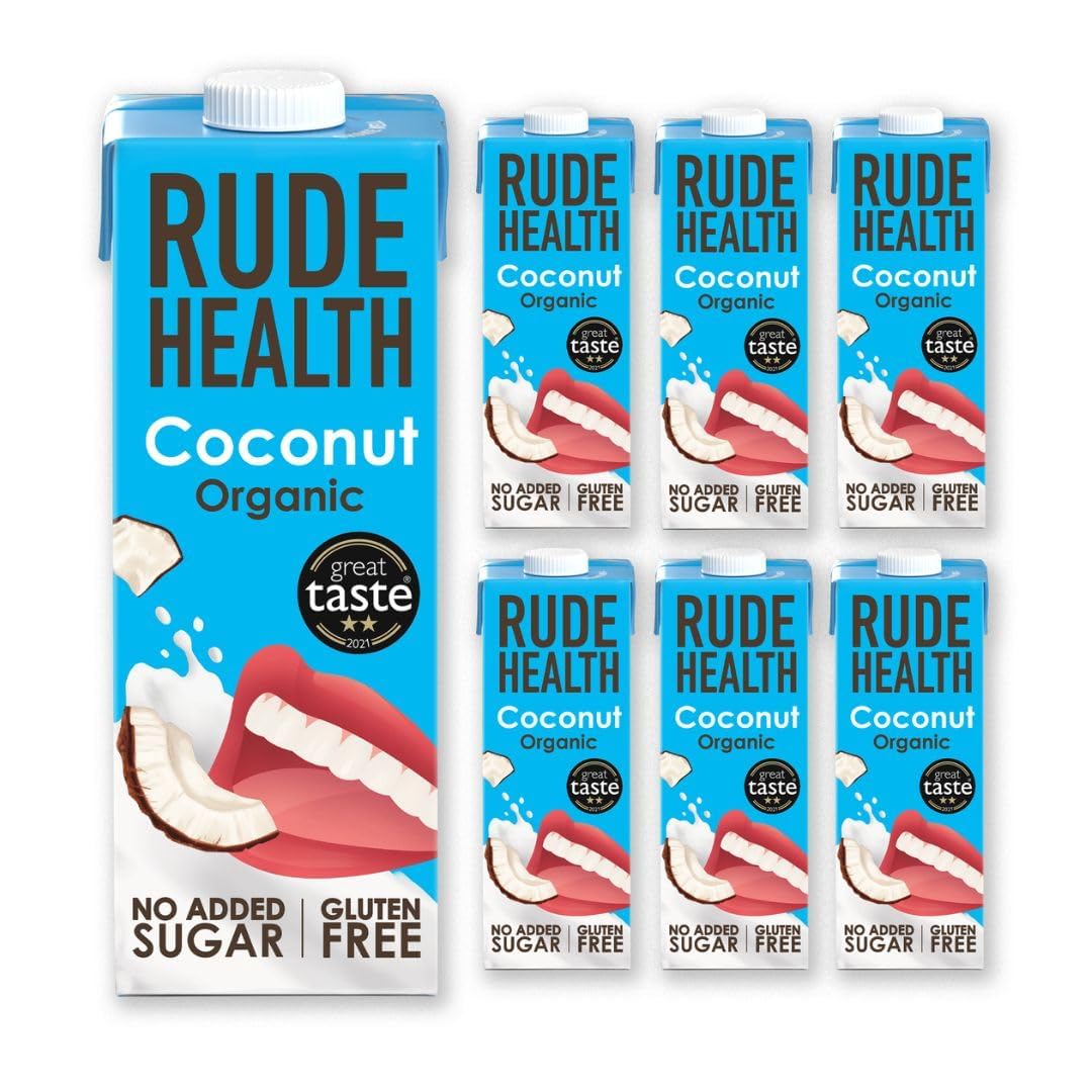 Rude Health Coconut Organic - Organiczny wegański bez dodatku cukru