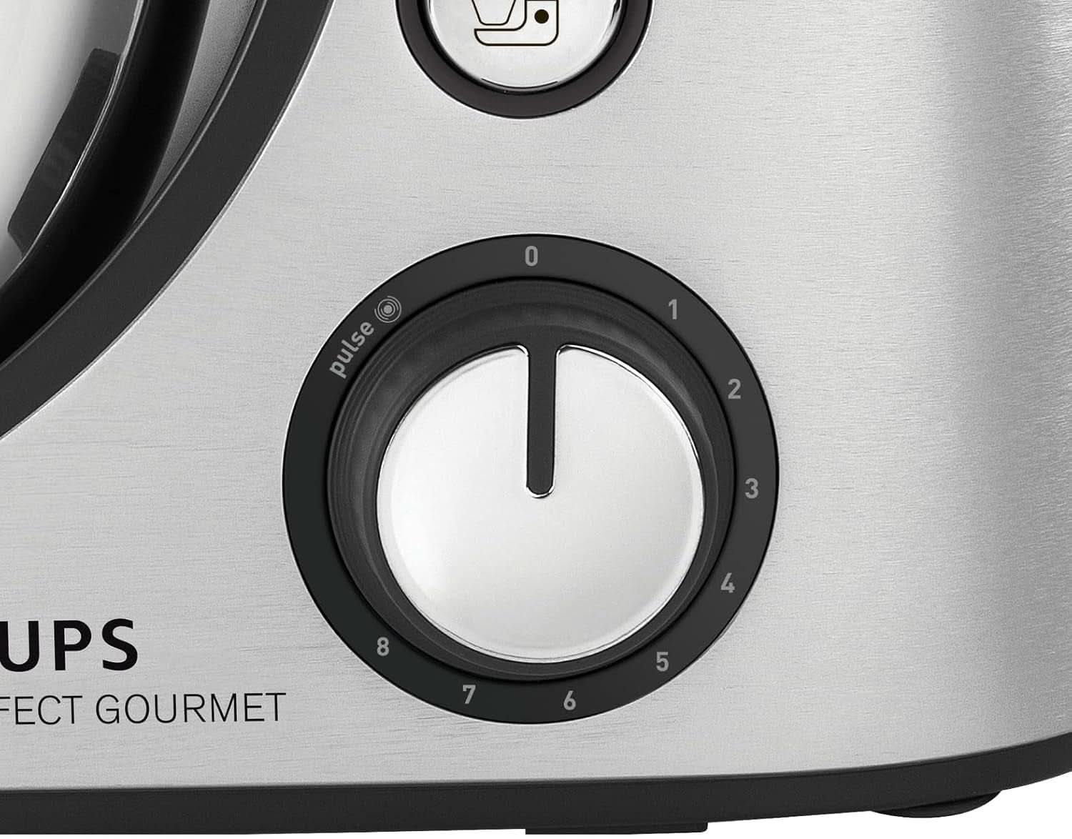 Robot kuchenny Krups KA631D Master Perfect Gourmet | 1100 watów | 8 prędkości | Miska ze stali nierdzewnej o pojemności 4,6 litra | 5 akcesoriów: zestaw do pieczenia, elastyczna miska, jednostka do siekania | stal nierdzewna szczotkowana Matka i Dziecko Naty Shop